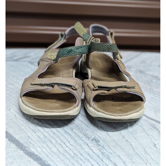 Easy Spirit Size 8.5M Tan Nita Strappy Sandals Explore 24 Adventure Hiking Shoes - Picture 1 of 7